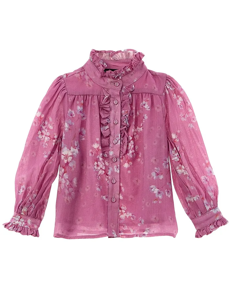 Bardot Matilda Floral Blouse Pink