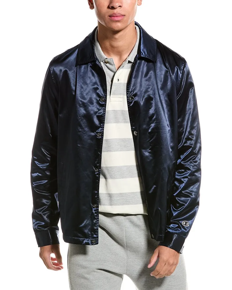 Todd Snyder + Champion Coaches Jacket Navy
