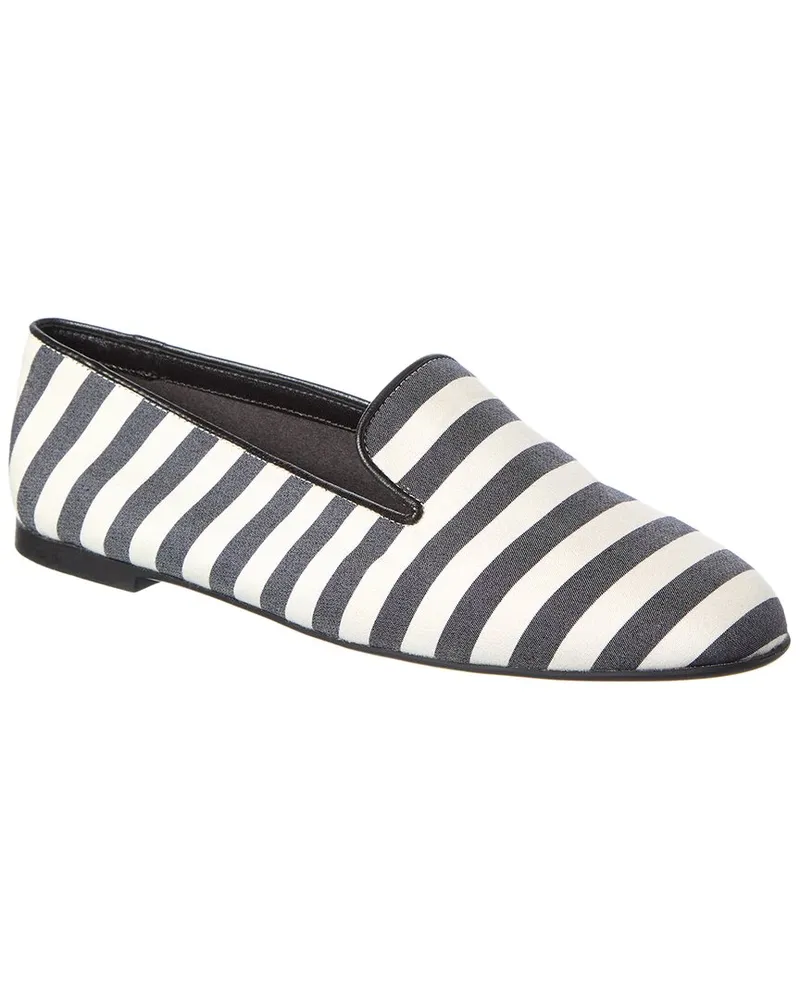 TOD'S TOD’s Canvas & Leather Slipper White