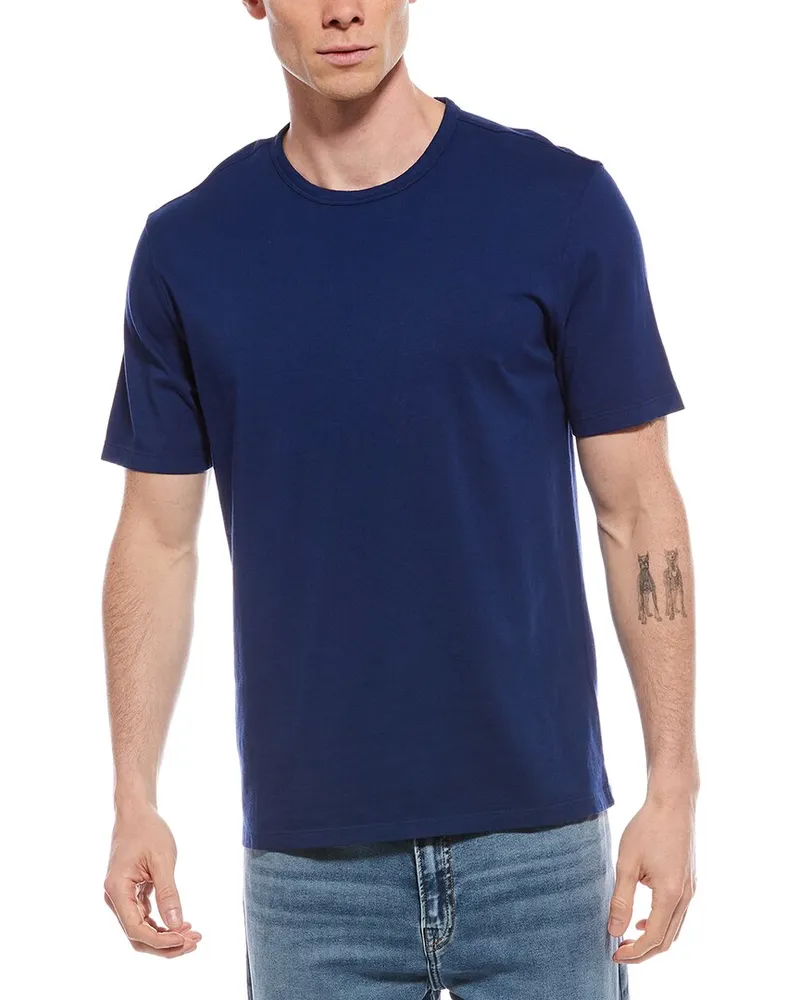 Vince Crewneck T-Shirt Blue