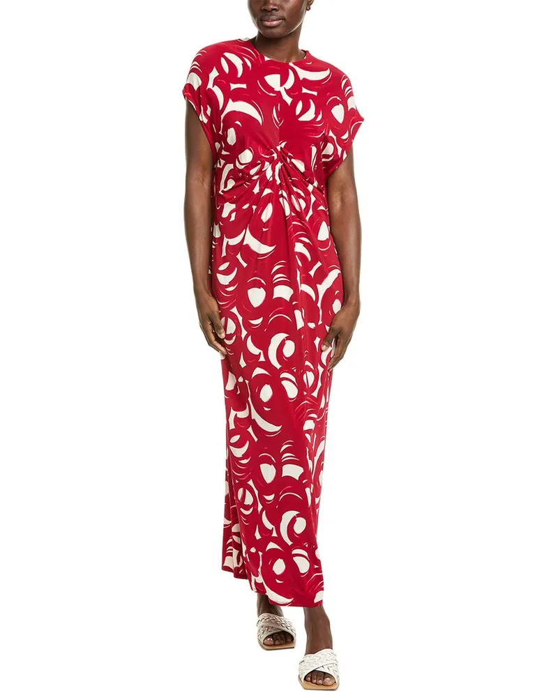 Alpha Studio Lungo Maxi Dress Red