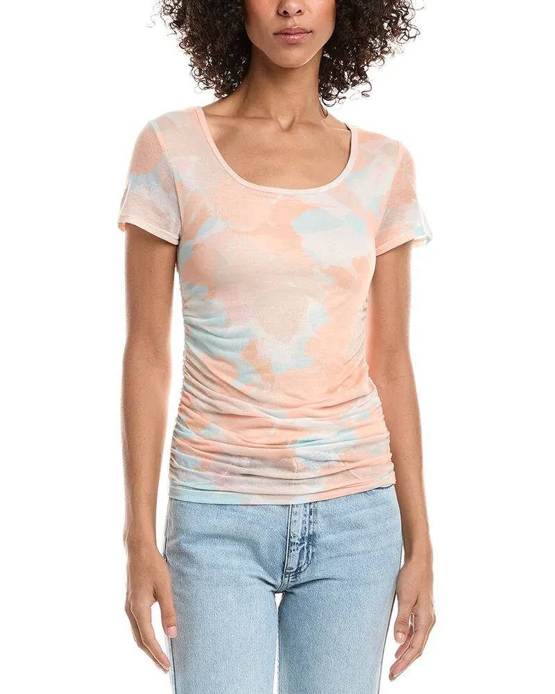 Splendid Cheyla Scoop Neck T-Shirt Orange