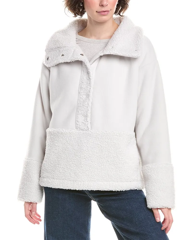 Splendid Sienna Teddy Jacket White