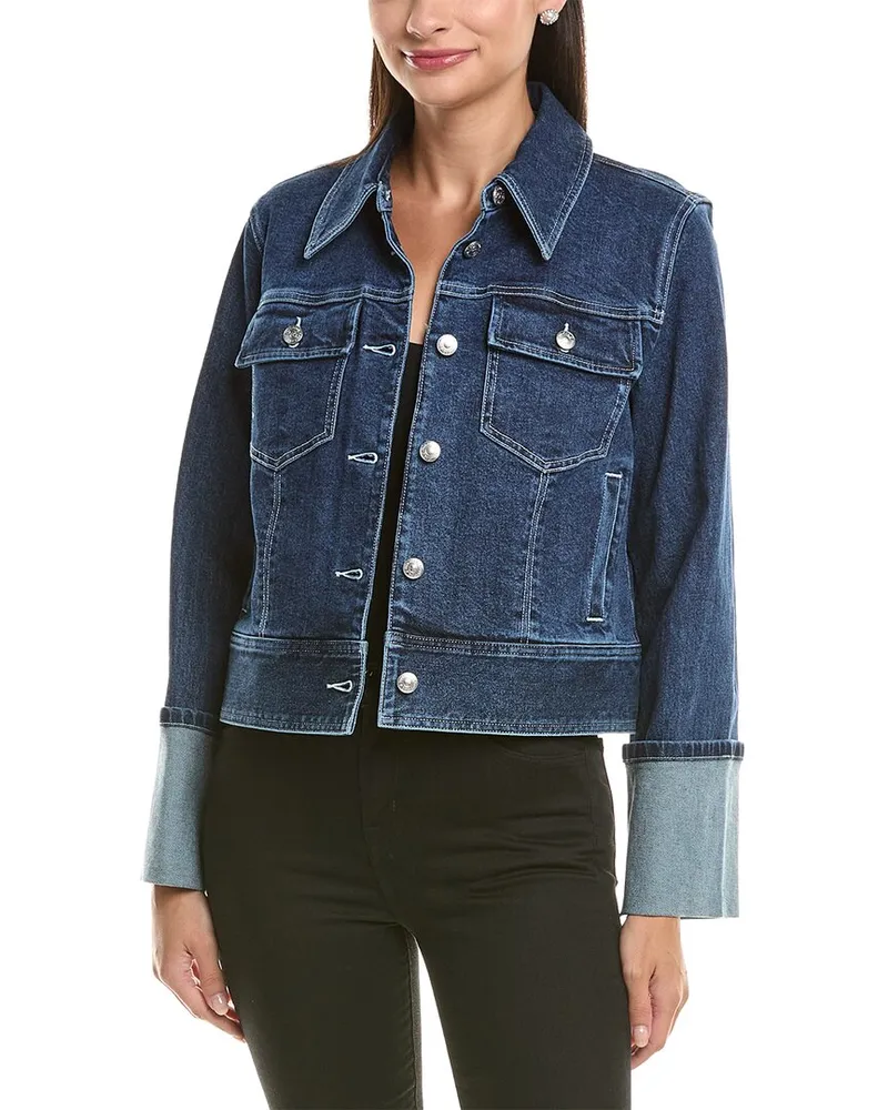Cinq à Sept Isaline Denim Jacket Blue