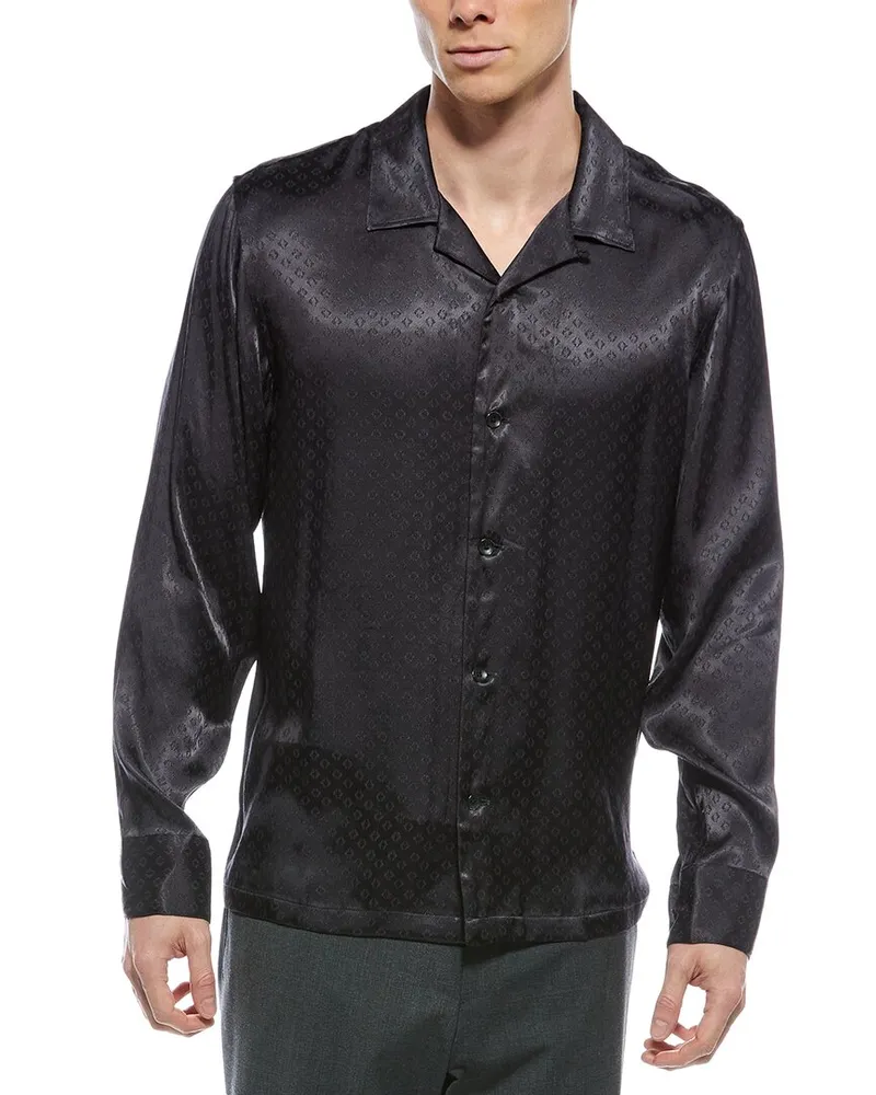 Rag & Bone Avery Jacquard Shirt Blue
