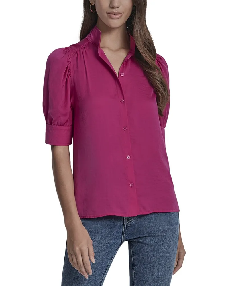 DKNY Puff Sleeve Shirt Nocolor