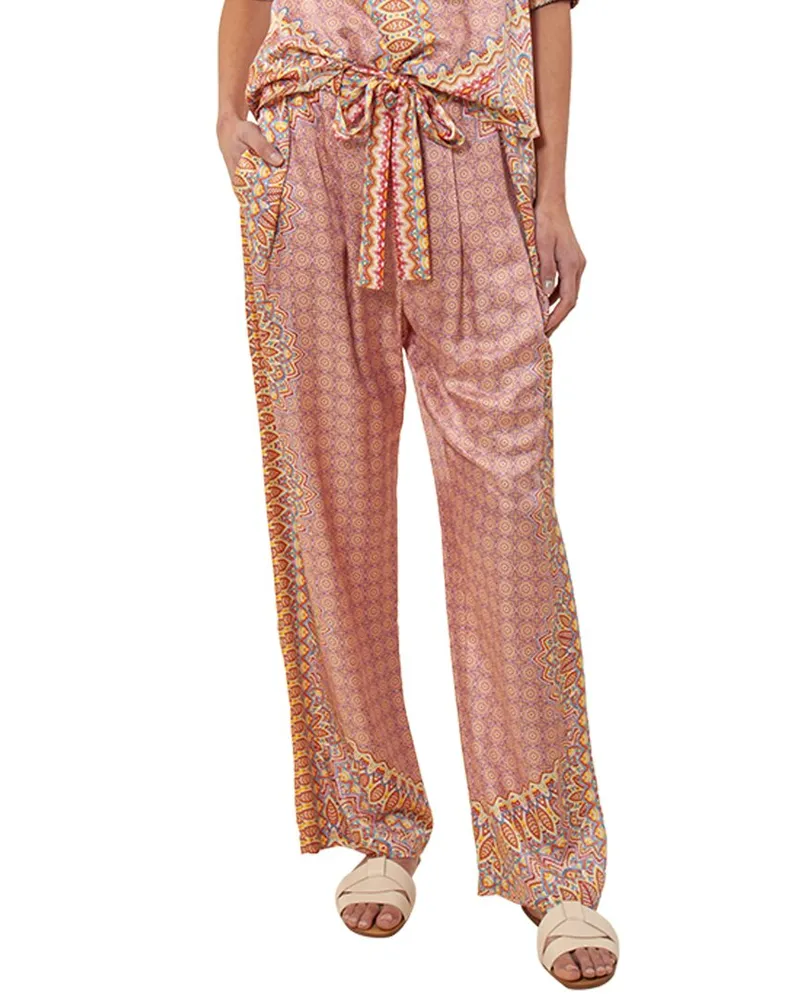 Hale Bob Silk-Blend Pant Nocolor