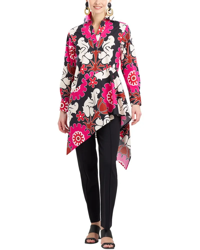 NATORI Talitha Poplin Flounce Shirt Nocolor