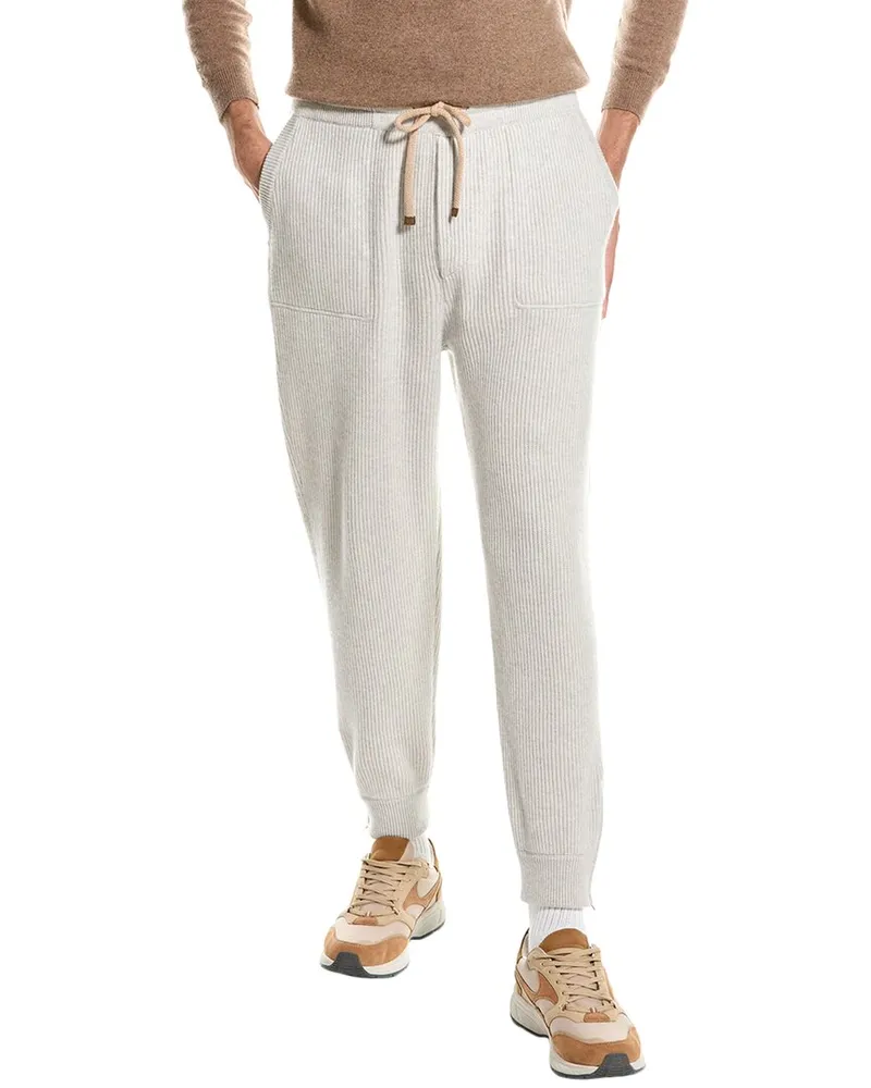 Brunello Cucinelli Cashmere Pant Nocolor