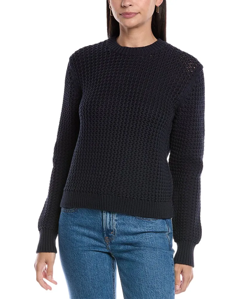 Theory RickRack Stitch Sweater Blue