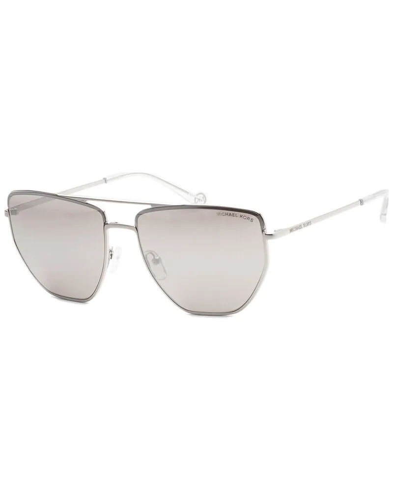 Michael Kors Women's MK1126 60mm Sunglasses Silver