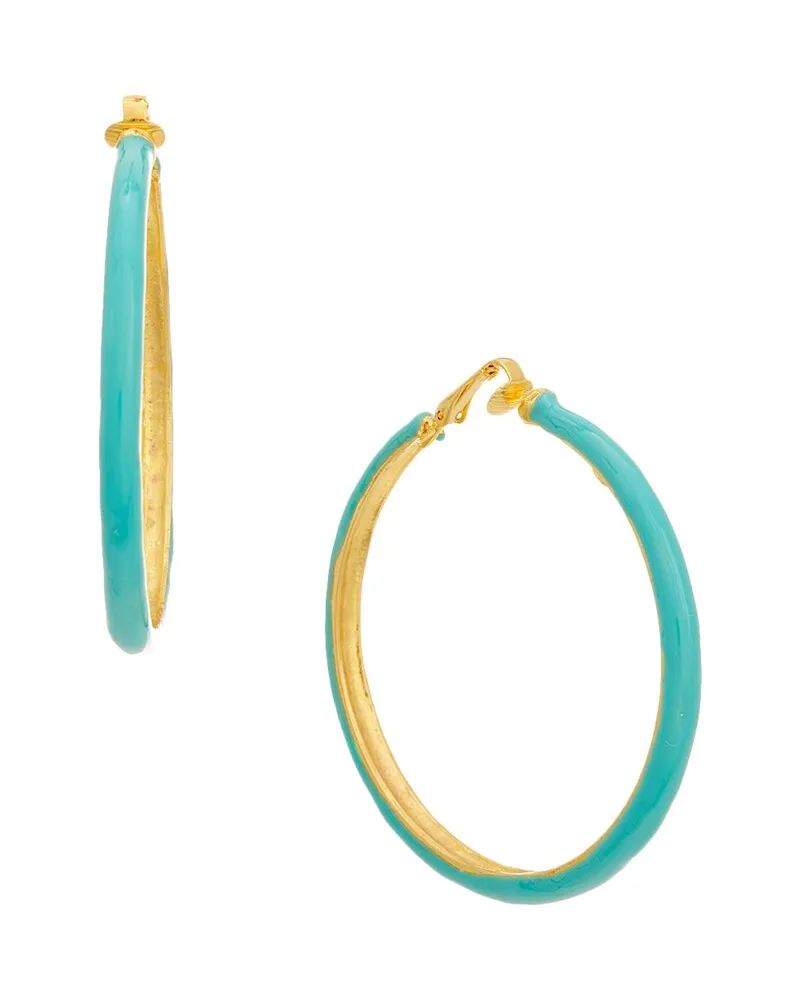 Kenneth Jay Lane 22K Plated Earrings Nocolor