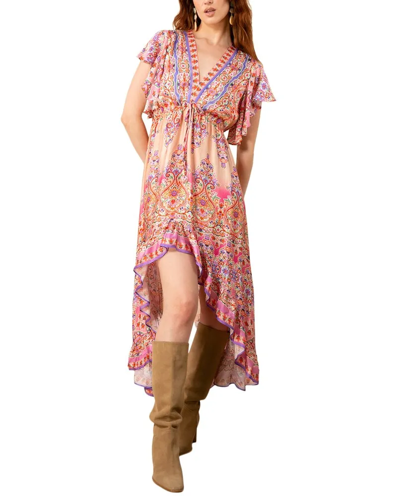 Hale Bob Nicole Dress Pink