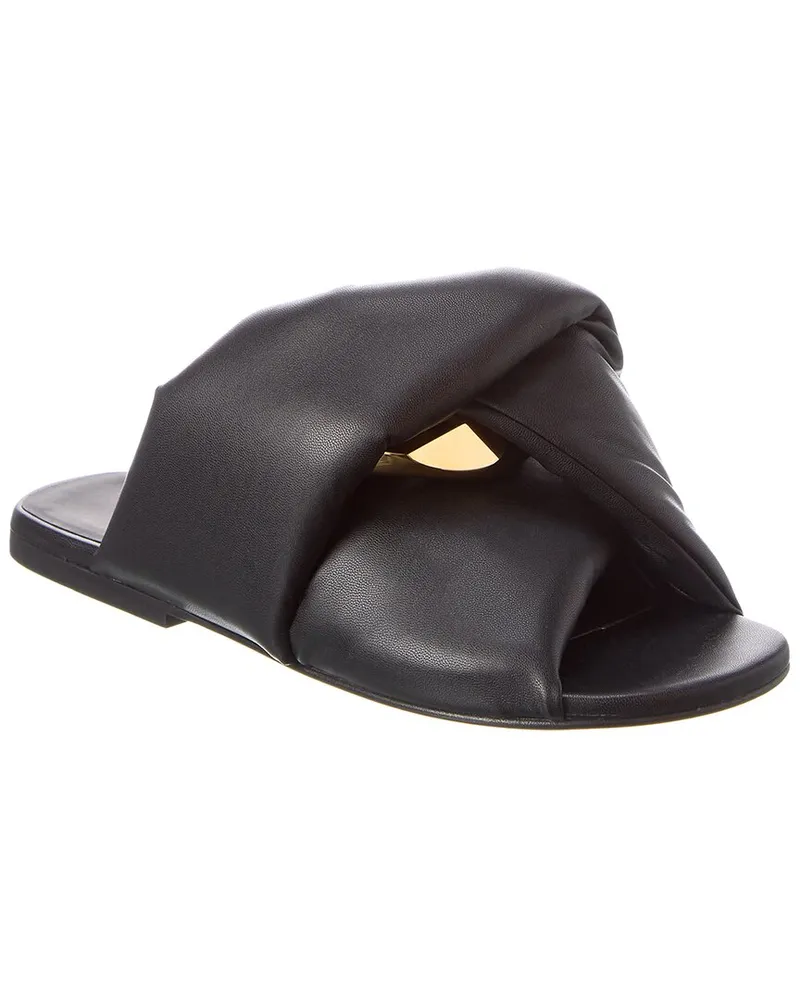 J.W.Anderson Chain Twist Sandal Black