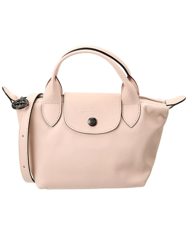 Longchamp Le Pliage Xtra Leather Crossbody Brown
