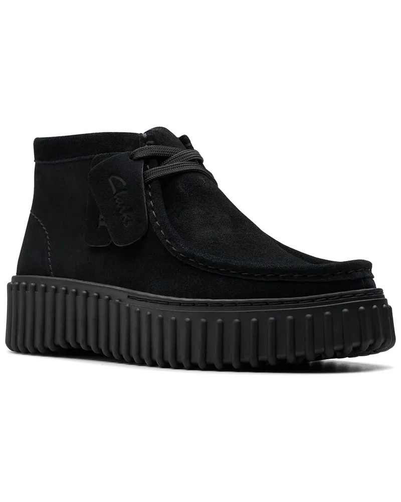 Clarks Torhill Moss Suede Bootie Nocolor