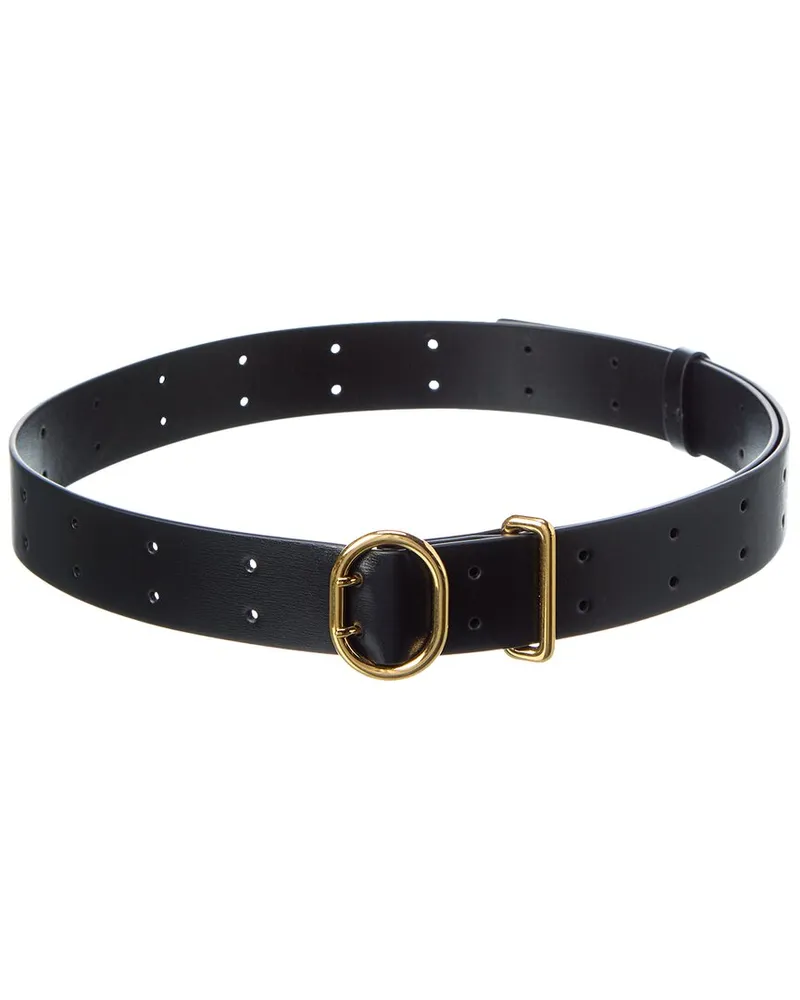 Jil Sander Leather Belt Black