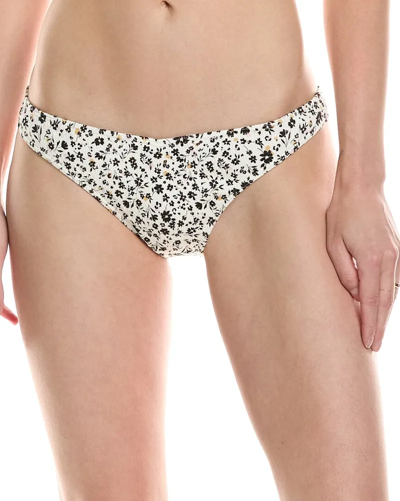Volcom Ditsy Daze V Bikini Bottom White