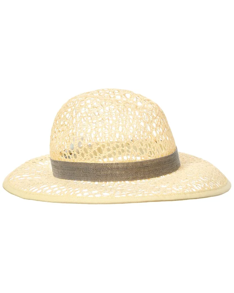 Brunello Cucinelli Straw Hat Beige