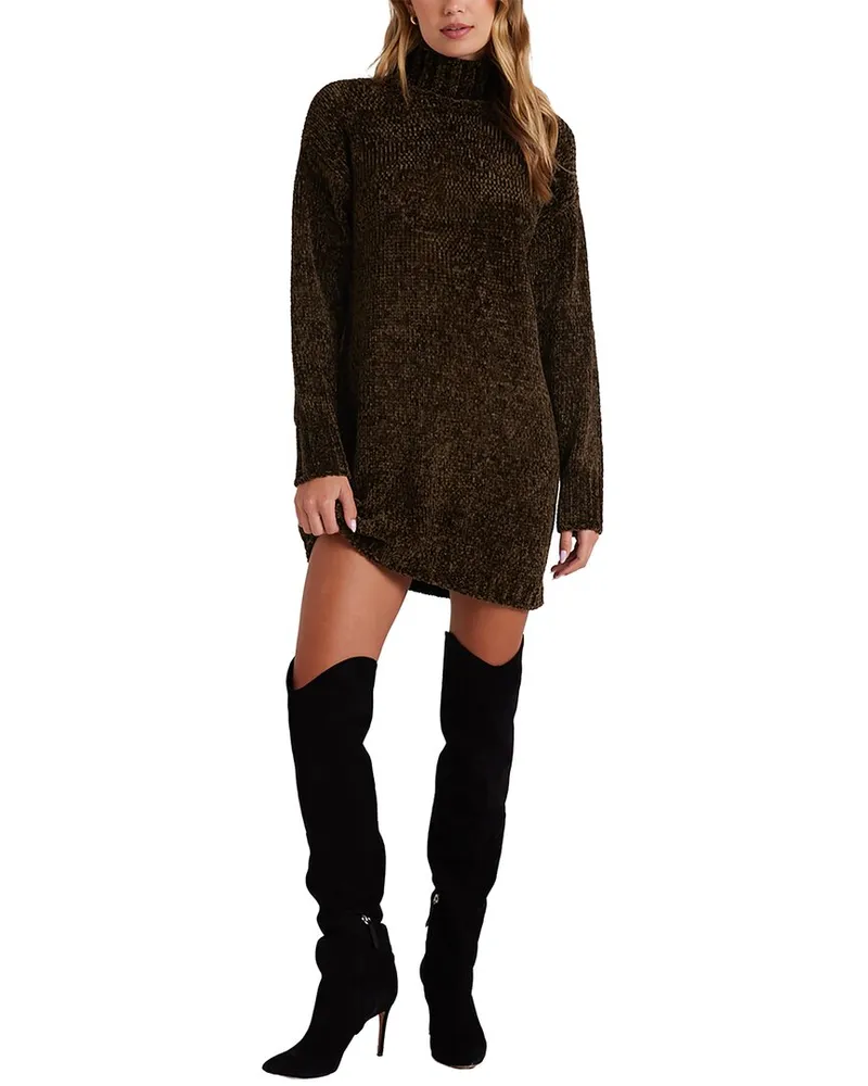 Bella Dahl Turtle Neck Sweater Dress Nocolor