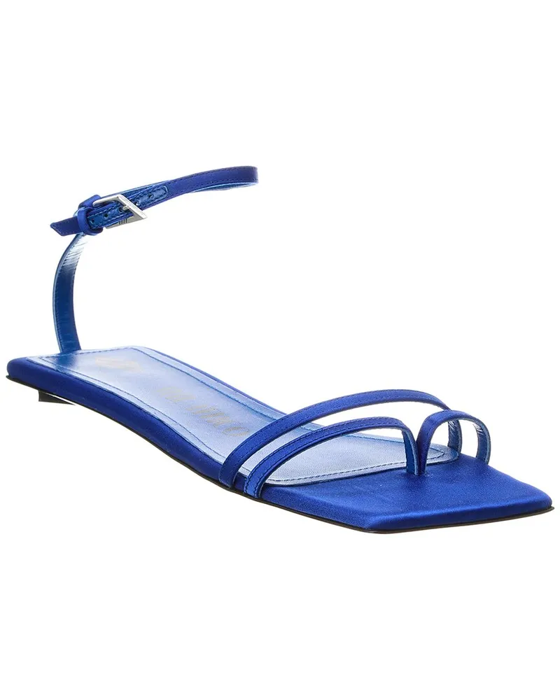 ATTICO Isla Satin Sandal Blue