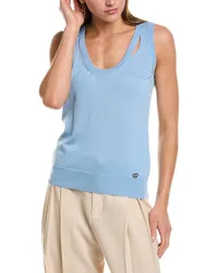 Gucci Cashmere Tank Blue