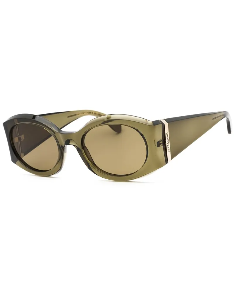 Ferragamo Women's 55mm Sunglasses Brown
