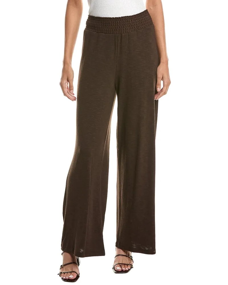 Michael Stars Ozzie Wide Leg Pant Brown