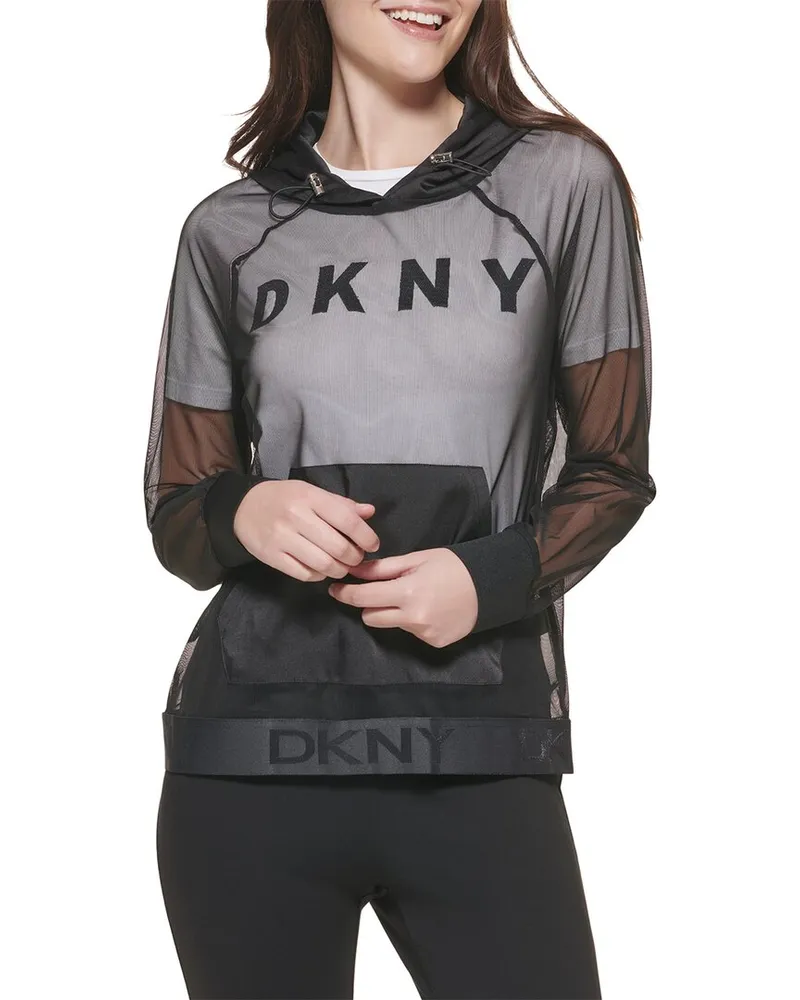 DKNY Pullover Hoodie Black