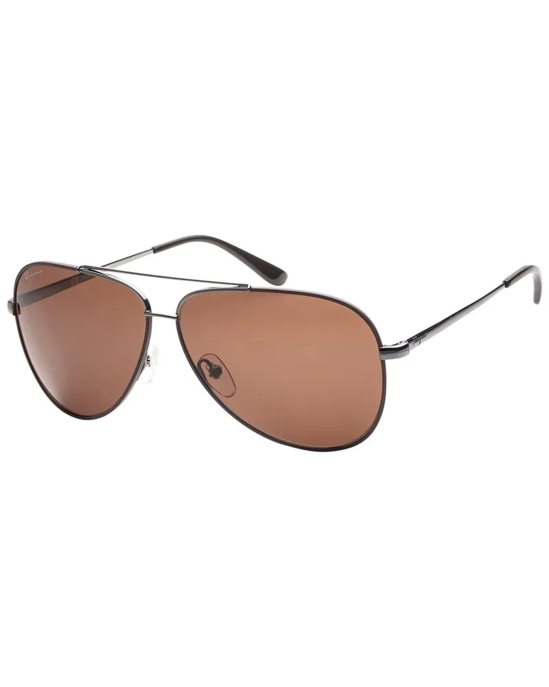 Ferragamo Unisex SF131S 60mm Sunglasses Grey