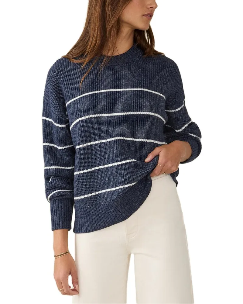 Faherty Sunwashed Fisherman Sweater Nocolor