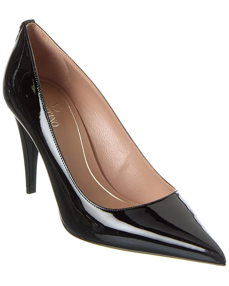 Valentino Garavani Rockstud 90 Patent Pump Black