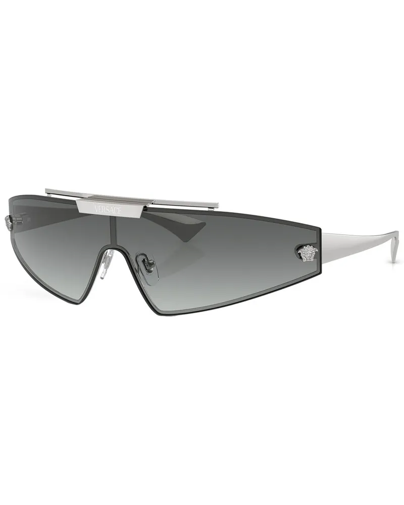 Versace Women's VE2265 44mm Sunglasses Silver