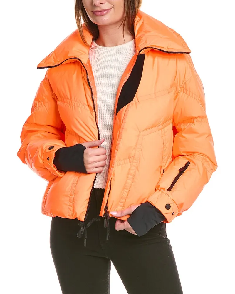 Moncler Down Jacket Orange