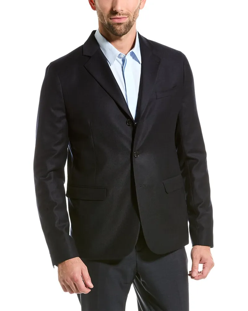 The Kooples Wool Suit Jacket Blue