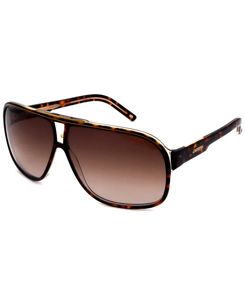 Carrera Men's GRANDPRIX2 64mm Sunglasses Brown