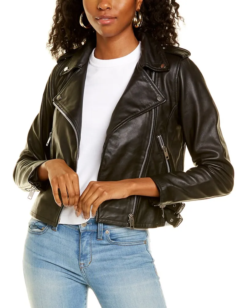 Walter Baker Liz Leather Jacket Nocolor