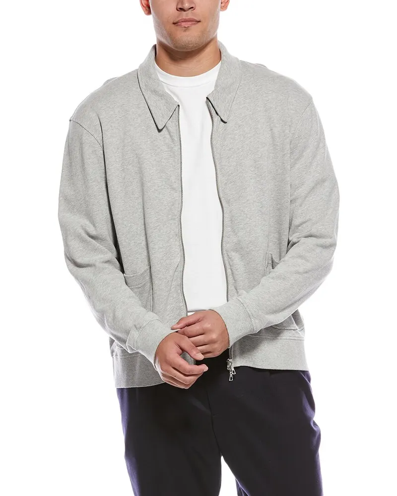 Officine Generale Officine Generale Esborn Fleece Jacket Grey
