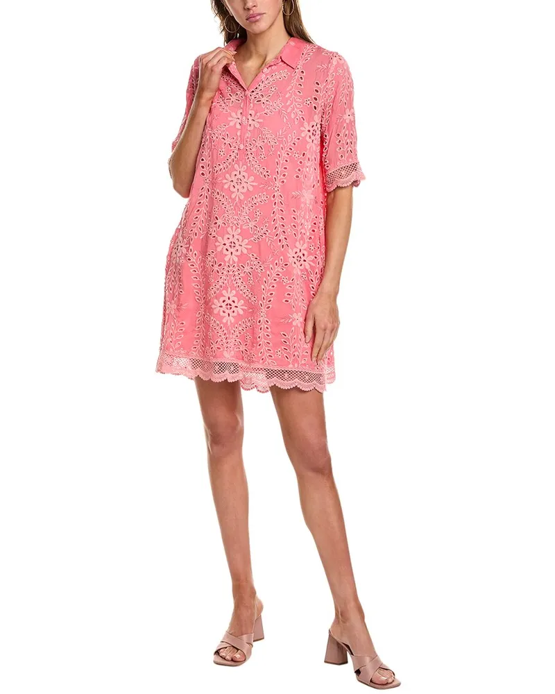 Johnny Was Petite Malfi Dress Pink