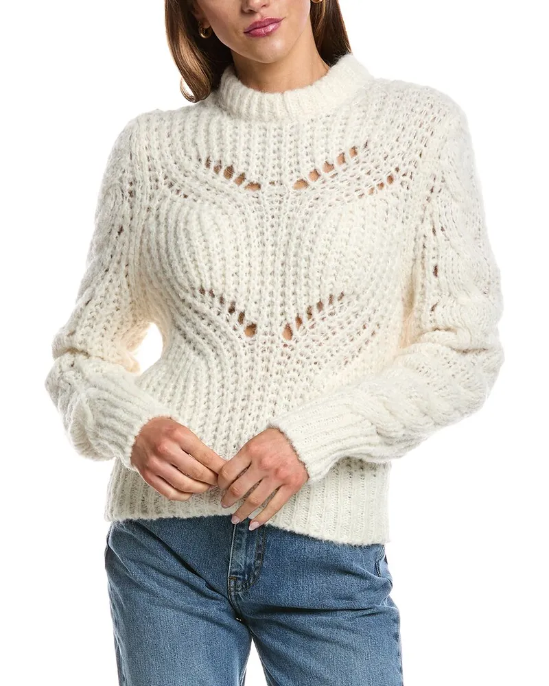 IRO Quane Alpaca & Wool-Blend Sweater Beige