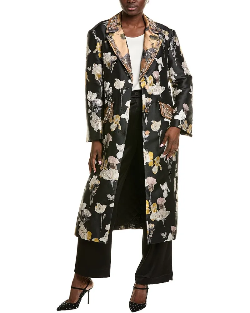 Cinq à Sept Rabia Coat Black