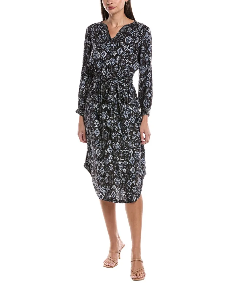 Michael Stars Francis Midi Dress Black