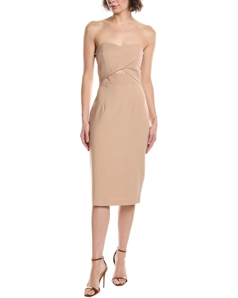 Black Halo Jada Cocktail Dress Pink