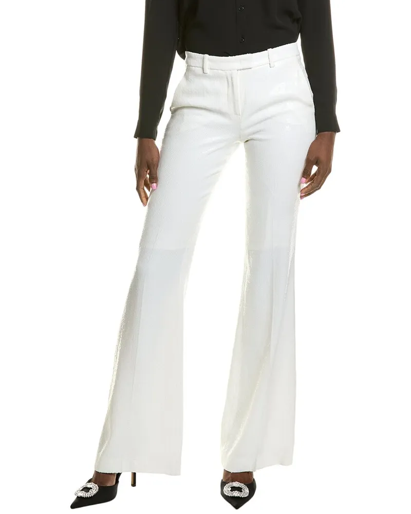 Michael Kors Haylee Sequin Flare Pant White