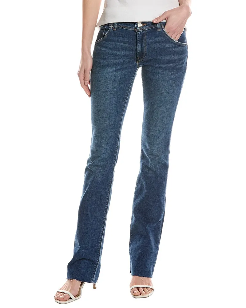 HUDSON Jeans Beth Mid-Rise Majesty Baby Boot Jean Blue