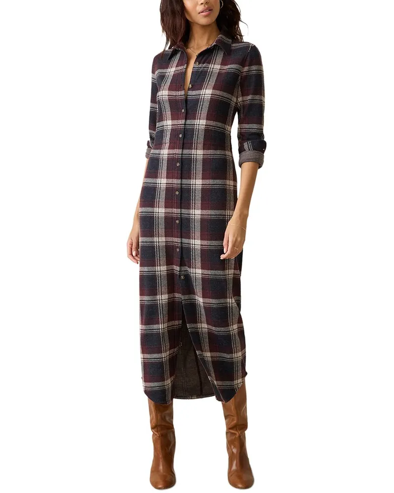 Faherty Legend Sweater Maxi Dress Nocolor