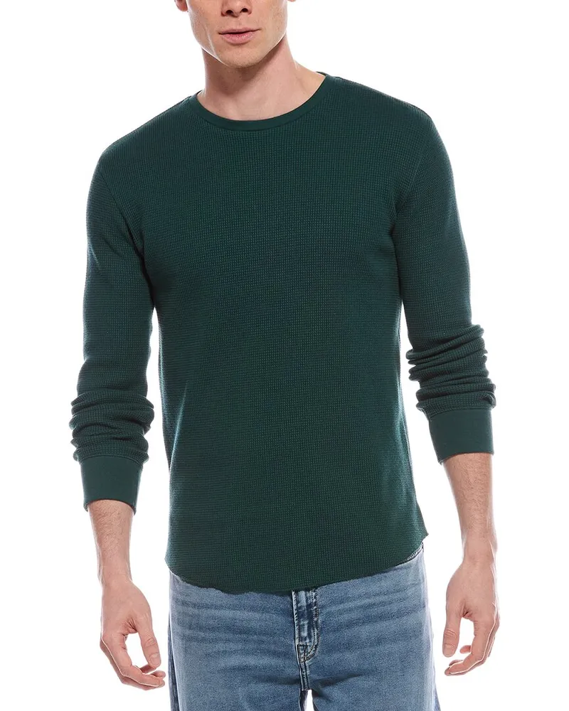 Vince Thermal T-Shirt Green