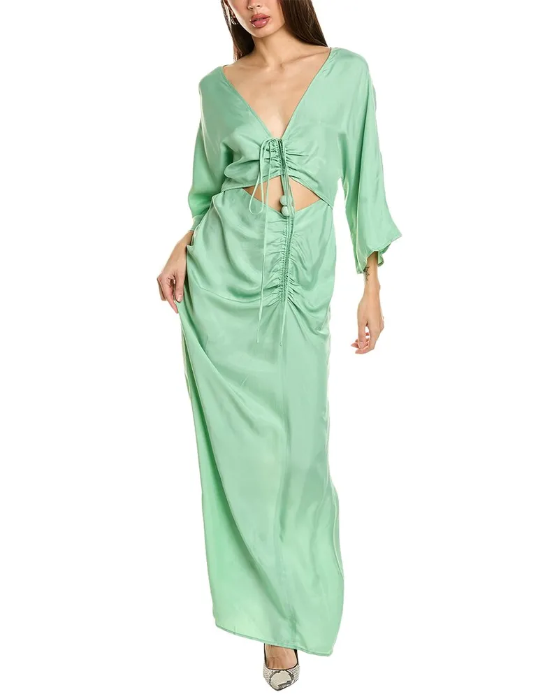 SUBOO Halley Maxi Dress Green