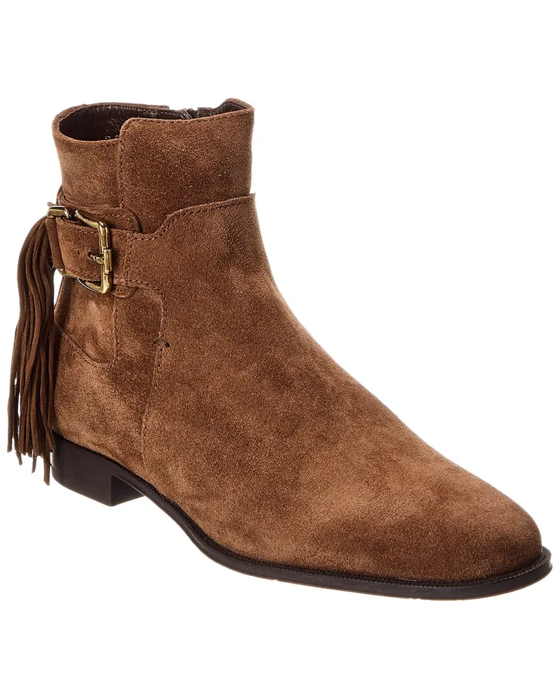 TOD'S TOD’s Gomma Suede Bootie Brown