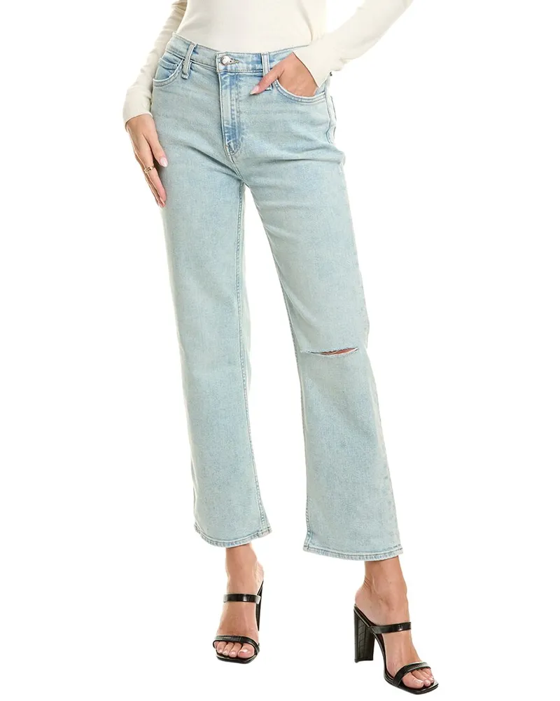 HUDSON Jeans Remi High-Rise Straight Ankle Pant Nocolor